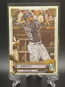 Luis Robert 2022 Topps Gypsy Queen MISSING BLACK PLATE SSP White Sox - Picture 1 of 2