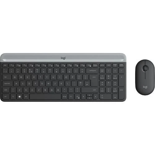 Logitech Mk470 Tastiera RF Wireless QWERTY Italiano Grafite