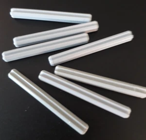 7x LEGO Technic axle 5L light bluish grey no.32073 - Picture 1 of 1
