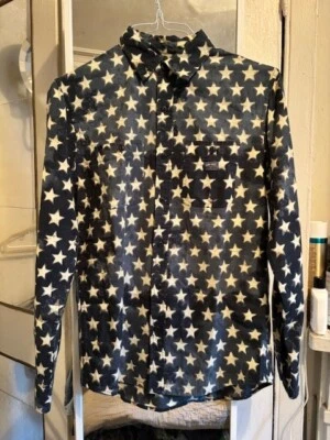 Ralph Lauren Polo Denim Supply Sportsman Patchwork Aztec Western Star Shirt S - Image 1 of 4