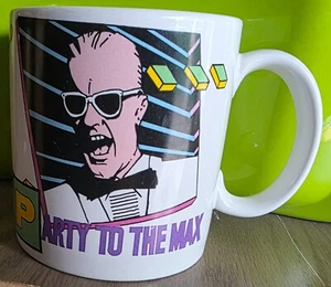 RARE Vintage Max Headroom Coffee Mug 1988 - Picture 1 of 3