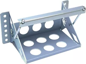 Metal Steel Bolt-in Battery Mounting Box Tray Bracket Hold Down Universal Lig... - Bild 1 von 3