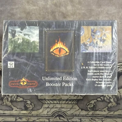 THE WIZARDS Unlimited Edition BOOSTER BOX 36 Boosters New - MECCG 1995 BNIB R17 - Image 1 of 4