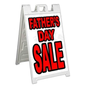FATHERS DAY SALE Signicade 24x36 Aframe Sidewalk Sign Banner Decal CLEARANCE - Picture 1 of 9