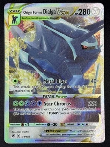 Origin Forme Dialga VSTAR 114/189 Pokemon SWSH10: Astral Radiance Ultra Rare N - Bild 1 von 2