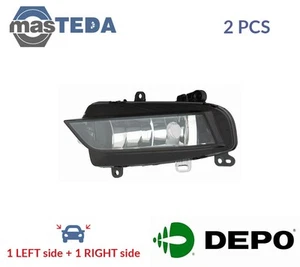 446-2016R-UE FOG LIGHT LAMP PAIR LORO 2PCS FOR AUDI A1,8XK,8XF - Picture 1 of 5