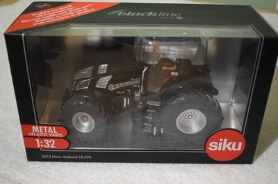 SIKU FARM BLACKLINE LTD EDITION HOLLAND T8.390 TRACTOR 1 32 3273 BOXED & - Image 1 of 2