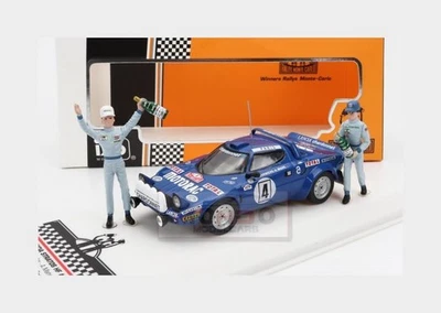 1:43 IXO Lancia Stratos Hf #4 Winner Rally Montecarlo 1979 + Figure SPRM001-79 - Immagine 1 di 2