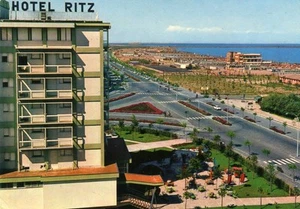 08442 Cartolina Sottomarina (VE) Lungomare e Hotel Ritz - Imagen 1 de 2