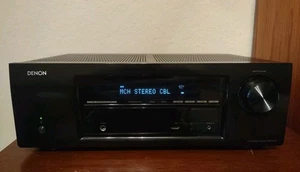 Denon AVR-1513 5.1 HDMI Home Theater Surround Receiver Stereo AM/FM - No Remote - Picture 1 of 3