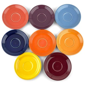 HLC Homer Laughlin 8 Vintage Fiesta Geschirr Fiestaware Salat Brot Teller - 6 Zoll - Bild 1 von 19