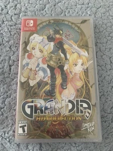 Grandia HD Collection Nintendo Switch Brand New Sealed Limited Run Games #80 - Picture 1 of 2