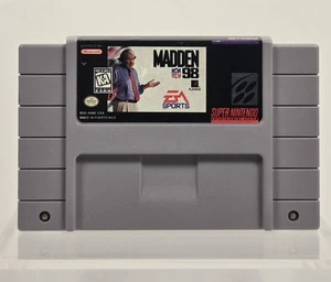Madden NFL 98 (Super Nintendo Entertainment System, 1997) - Picture 1 of 4