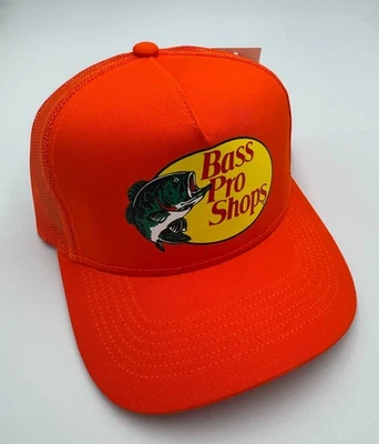 Gorra de malla Bass Pro Shops ajustable Snapback camionero pesca béisbol al aire libre Foto 1 de 4