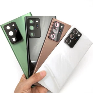 For Samsung Galaxy Note20 Ultra N9860 Battery Rear Glass Cover Replacement W/Len - Photo 1 sur 12