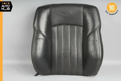 03-06 Mercedes W211 E55 AMG Front Left Driver Top Upper Seat Cushion Black OEM - Image 1 of 4