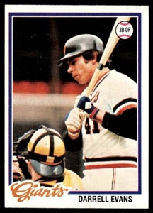 Topps Darrell Evans 1978 Gigantes de San Francisco #215 - Imagen 1 de 2