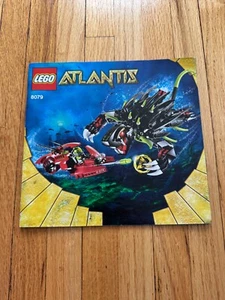Lego Atlantis Undersea Explorer (8080) Instruction Booklet Only - Picture 1 of 1