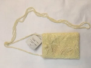 GLAM GEM CREME KLEINE ABENDHANDTASCHE - FORMELL/HOCHZEIT/ABSCHLUSSBALL - Bild 1 von 7