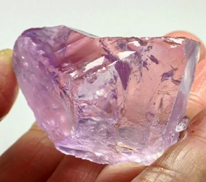 163Ct Natural Purple Yellow Ametrine Facet Rough Specimen YAE6106 - Picture 1 of 3