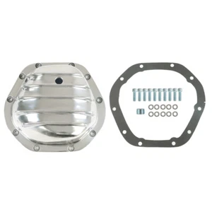 For Chevy GM Ford Dodge Dana 44 Polished Aluminum Differential Cover 10 Bolt Kit - Foto 1 di 10