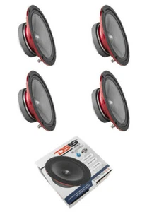 8" 250 Watt RMS 2-Ohm Marine Waterproof Midrange Speaker 2 Pair SM8.2 DS18 - Picture 1 of 5