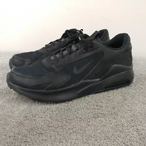 Nike Air Max Bolt Triple Black Mens 14 Running Shoes CU4151-001 Athletic Low Top - Picture 1 of 8