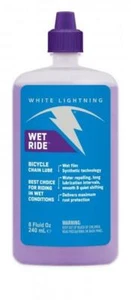 White Lightning Wet Ride Bicycle Chain Lubricant 240ml - Picture 1 of 1