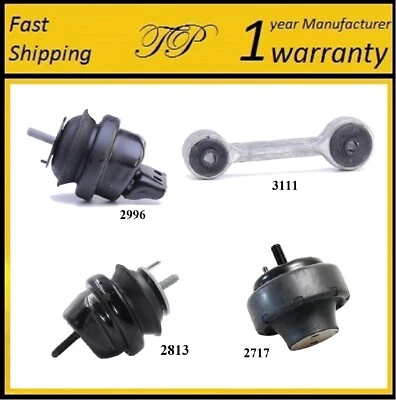 4PCS MOTOR & TRANS MOUNT FOR 2001-2002 Lincoln Continental 4.6L - Image 1 of 4