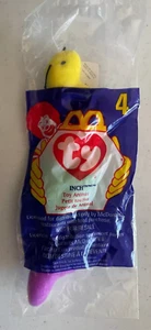 1998 McDonald's Happy Meal Toy Ty Beanie Baby Inch Worm Plush #4 RETIRED NOS - Picture 1 of 10