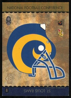 1996 Upper Deck Silver Helmet Cards #NW4 I.Bruce/Kev.Carter - Image 1 of 2