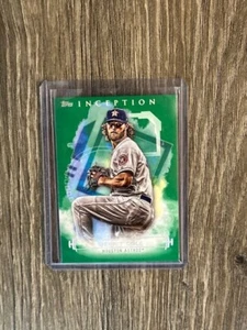 2019 Topps Inception Baseball Green Gerrit Cole #88 - Picture 1 of 2