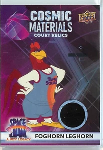 Space Jam A New Legacy Cosmic Materials Court Relics Card CMR-FL Foghorn Leghorn - Picture 1 of 2
