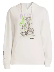 Women’s Disney Nightmare Before Christmas Hoodie Sweatshirt NWT Small (3-5) - Picture 1 of 4