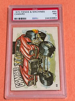 Fiends Machines # 44 Camaro PSA 7 - Image 1 of 2