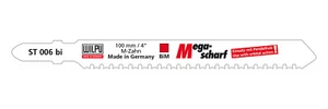 WILPU ST 006 bi - Stichsägeblatt - 75 mm (2 Stück) M-Zahn Bi-Metall Sägeblatt - Bild 1 von 1
