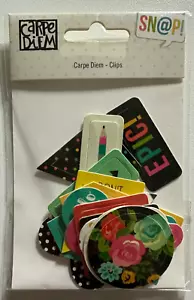 Simple Stories SN@P Carpe Diem Clips-Journaling or Scrapbooking - Picture 1 of 2