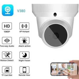 2MP Indoor Pan/Tilt Smart Security Camera WiFi Camera with Night Vision Monitor - Imagen 1 de 8
