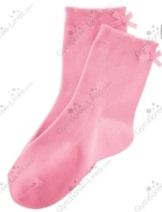 NWT GYMBOREE Smart Girl Rule Pink Basic socks Girl Size 5-7 - Picture 1 of 3