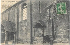 Chateaubriant (44) L'Eglise de St jean de Béré XIIè Sle CPA écrite timbrée ~1913 - Picture 1 of 2