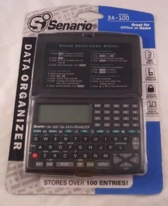Senario Data Organizer DA-100 Heim/Schule oder Büro Taschenrechner 6 Sprachen - Bild 1 von 2