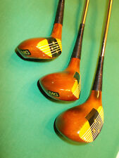 "VINTAGE" MACGREGOR MG LITE WOODS 1, 3 & 5 - WITH HEAD COVERS - FLAWLESS COND!