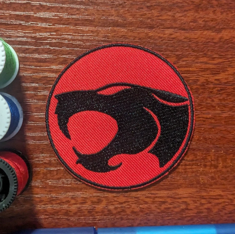 Thundercats Patch 1980s Cartoon Animated Series Mumm-ra Embroidered Iron On 2.5" - Image 1 of 3