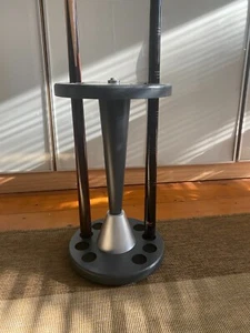 Custom Made Contemporary Billiard Floor Cue Rack Stand 18" ht - Picture 1 of 5