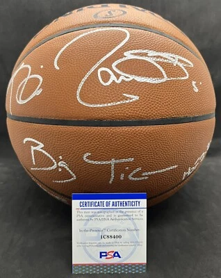 Kevin Garnett Spalding Official Game Ball W /The Big Ticket, 08 Champs, 2020 HOF - Image 1 of 4