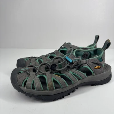 Sandálias femininas KEEN Whisper US 7.5 sombra escura cerâmica esporte caminhada ao ar livre - Imagem 1 de 4