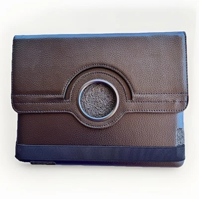 iPad Tablet Case 360° Rotating Stand Cover Smart Swivel Black 9.75"x7.5" New - Image 1 of 4