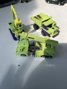original G1 Transformers constructicon lot x3 - Picture 1 of 11