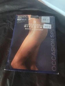 Givenchy Body Gleamers Hosery Occasion Speciale Sz B Le Jet Black Control Top NW - Picture 1 of 4