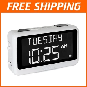 Customizable Talking Pill Reminder Clock - Loud Volume & Multi-Language Support - Picture 1 of 11
